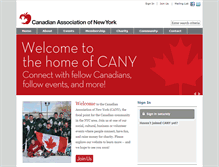 Tablet Screenshot of canadanyc.com